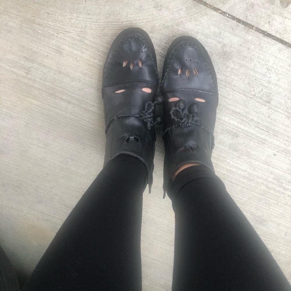 House of Harlowe 1960 Black booties